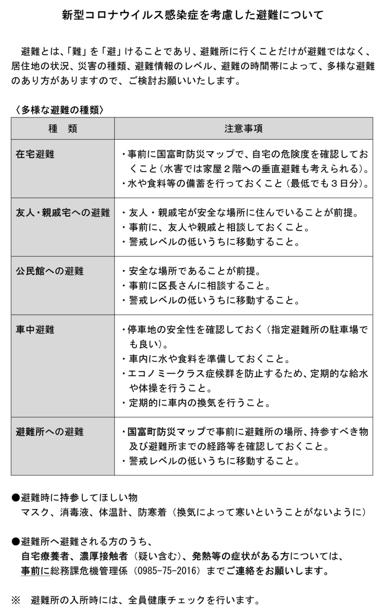 新型コロナウイルス感染症を考慮した避難について(R4.8).jpg